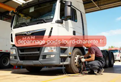 Air, boite de vitesse, freins bloqué sur poids lourd